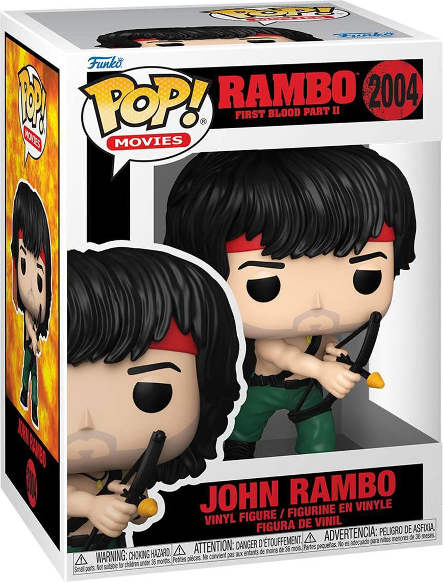 Фигурка коллекционная Funko POP! Movies. Rambo First Blood 2. John Rambo w/Bow / Fun90362 — фото 2