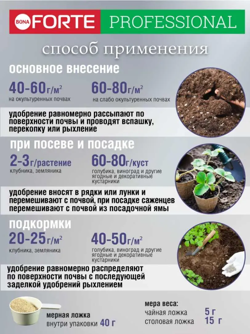 Удобрение Bona Forte Для голубики с биодоступным кремнием (1л, ведро) — фото 3
