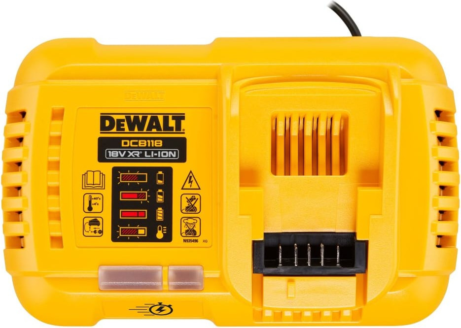 Зарядное устройство для электроинструмента DeWalt DCB118 + аккумуляторы / DCB118T2 — фото 5