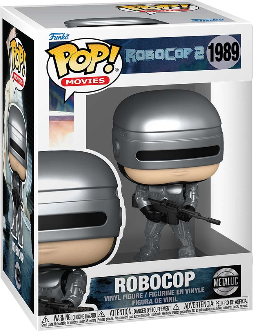 Фигурка коллекционная Funko POP! Movies. Robocop 2. Robocop w/Chase MT / Fun90486 — фото 2