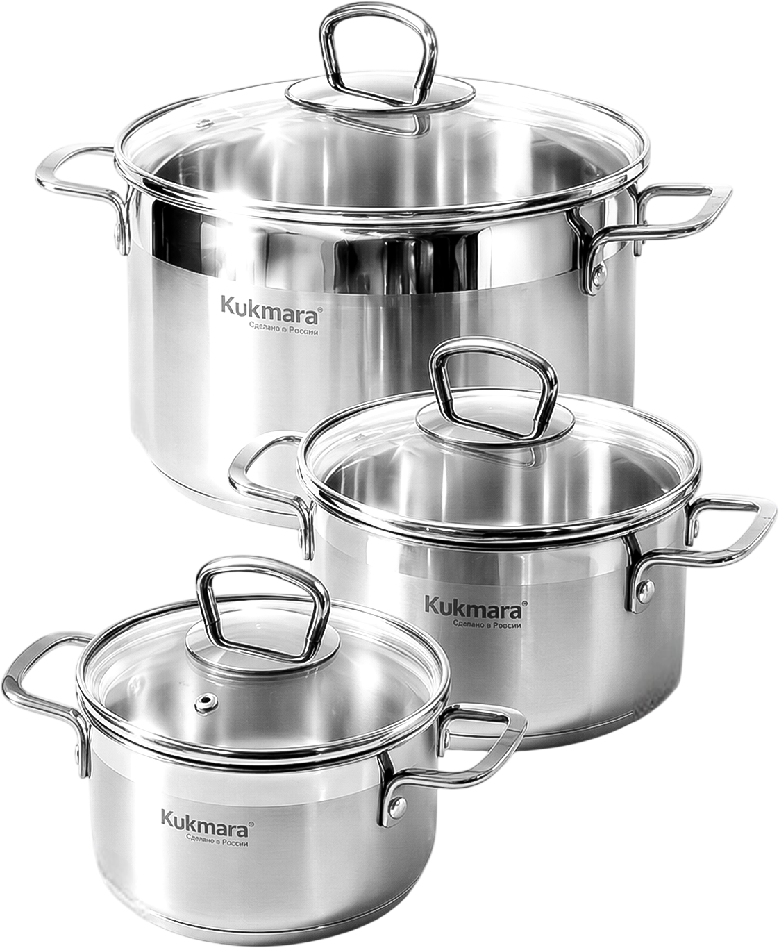 Набор кастрюль Kukmara ORN-CA253545G (6пр)