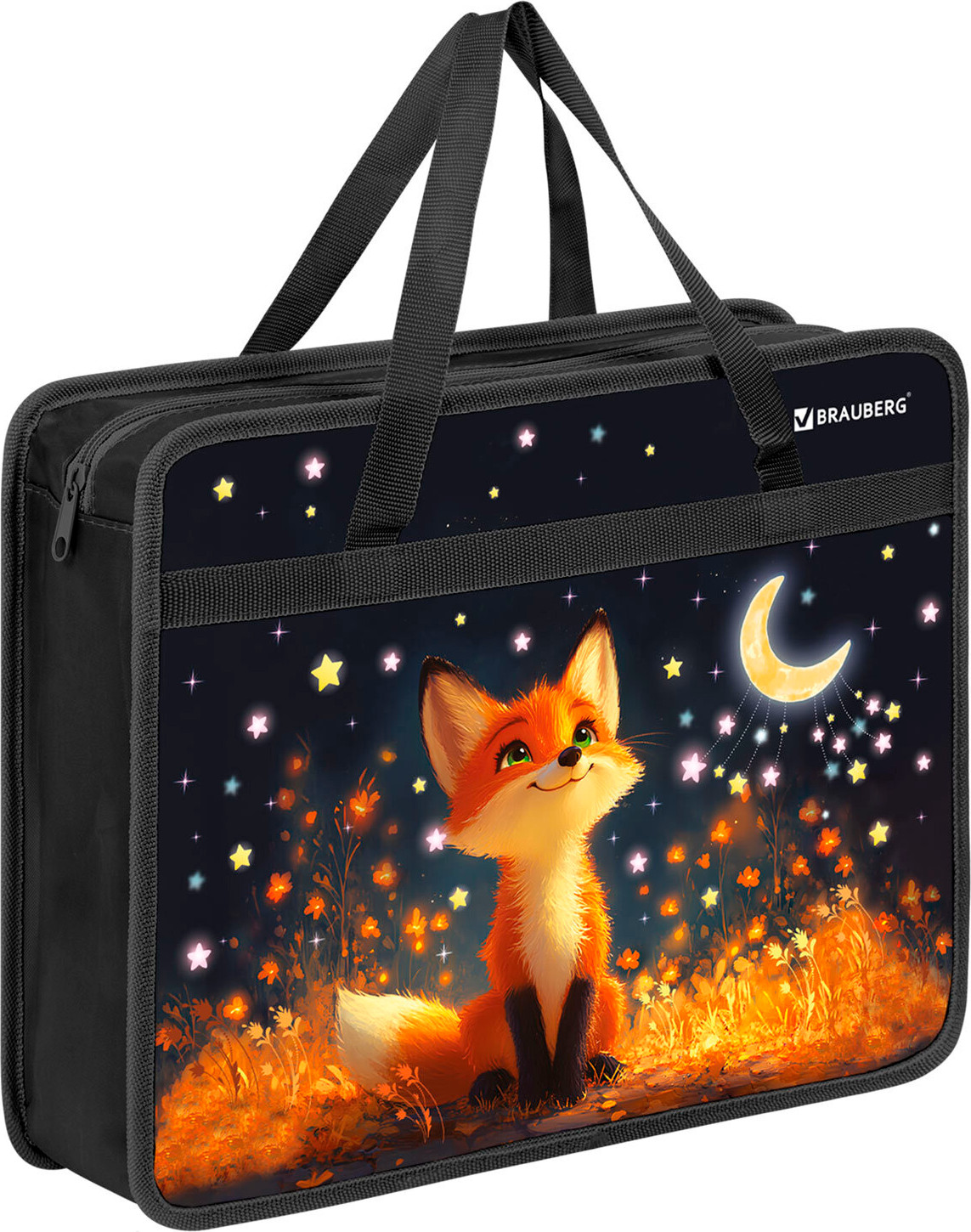 Папка-портфель Brauberg Dreaming Fox / 274494