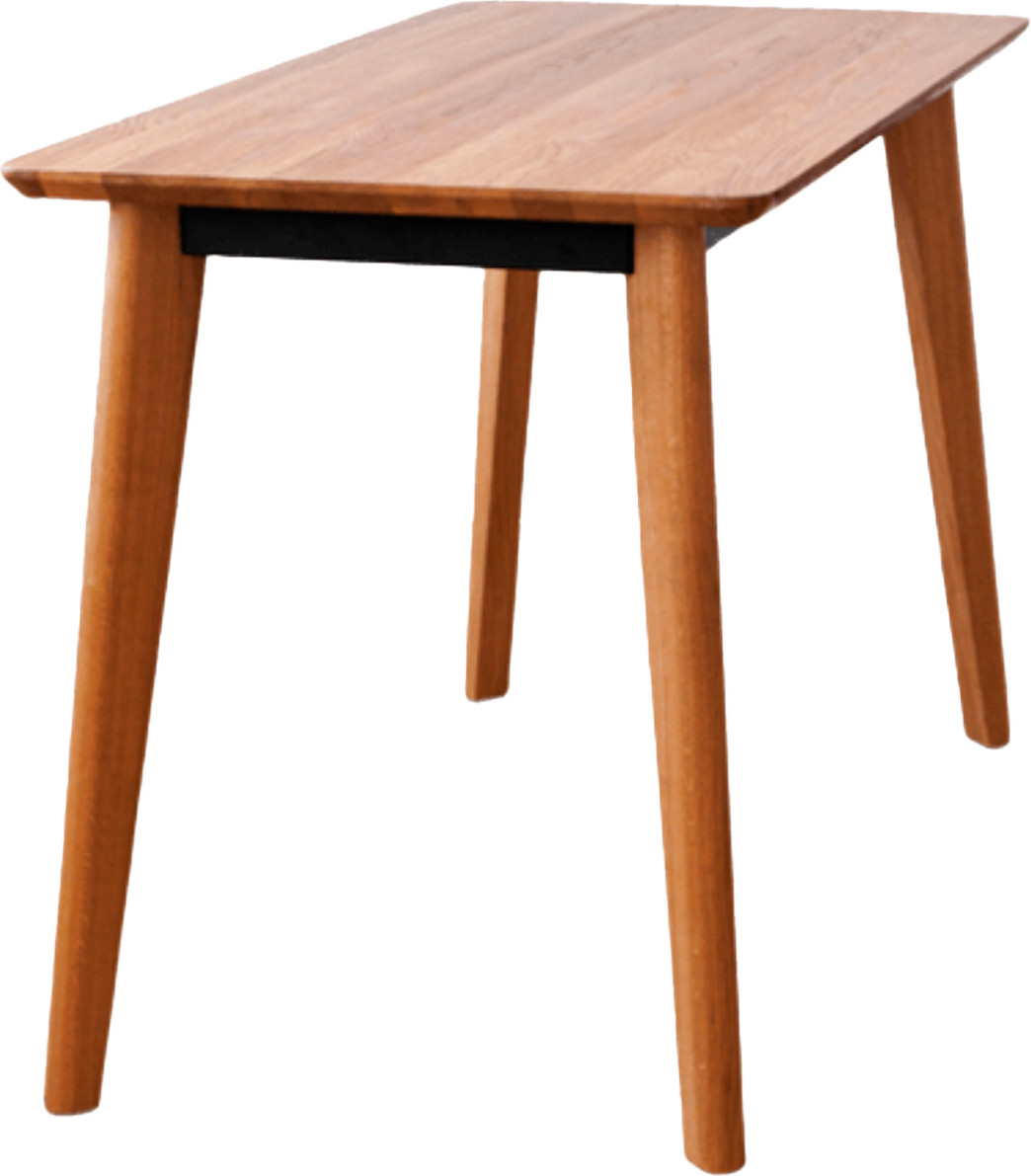 Обеденный стол Stal-Massiv Wood-72 (натуральный/черный)