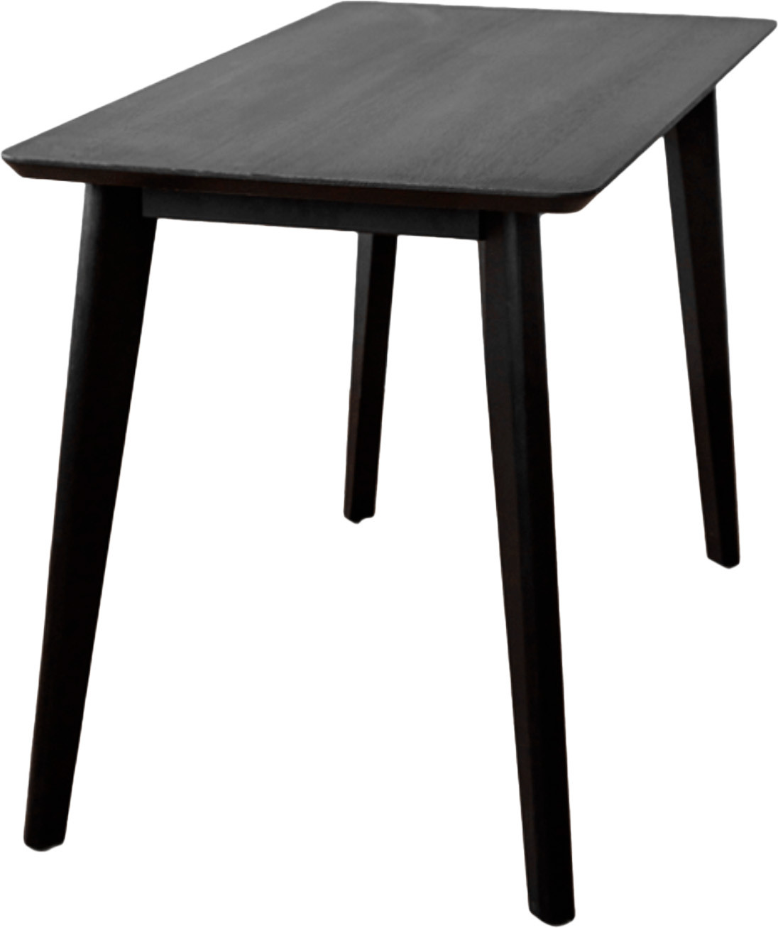 Обеденный стол Stal-Massiv Wood-72 (черный/черный)