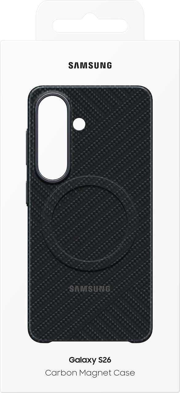 Чехол-накладка Samsung Carbon Magnet Case S26 / EF-KS942SNEGRU (черный) — фото 6