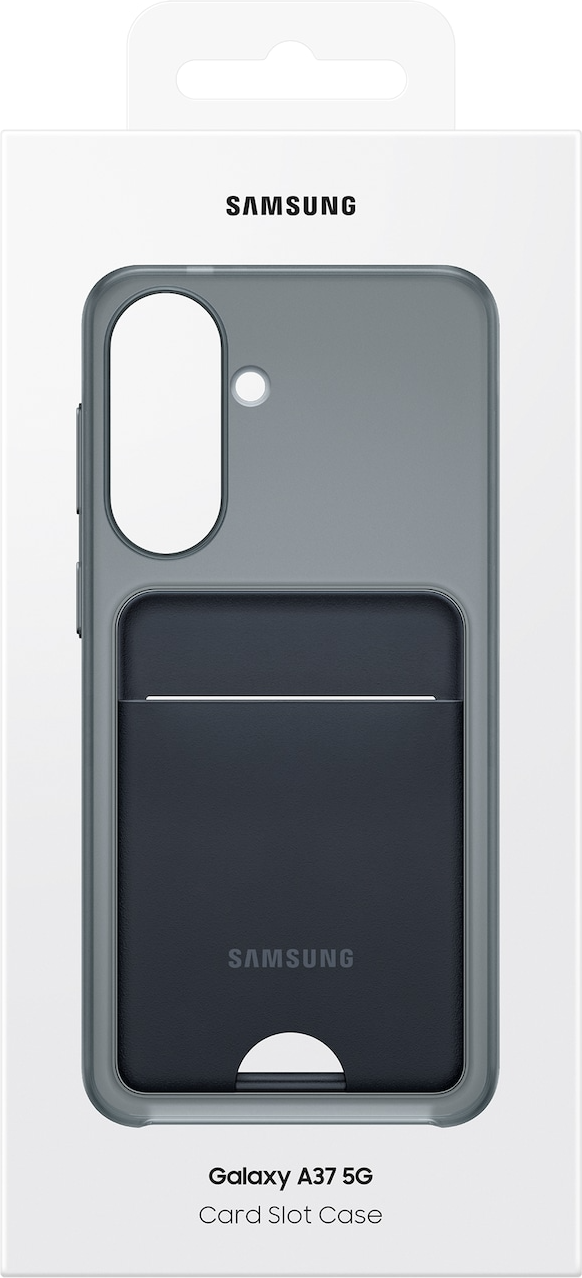 Чехол-накладка Samsung Card Slot Case A37 / EF-OA376TBEGRU (черный) — фото 6