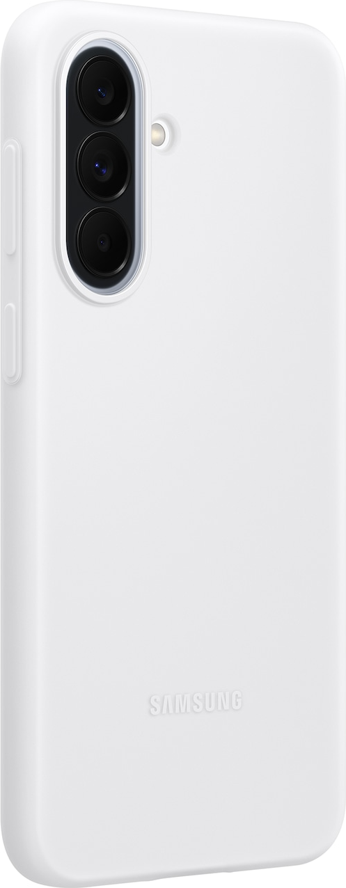 Чехол-накладка Samsung Silicone Case для A37 / EF-PA376CJEGRU (светло-серый) — фото 4