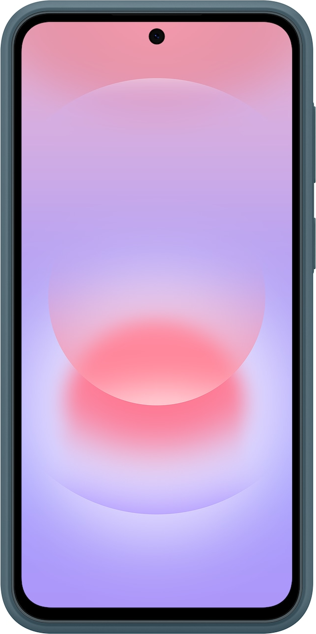 Чехол-накладка Samsung Silicone Case для A37 / EF-PA376CKEGRU (темно-зеленый) — фото 5