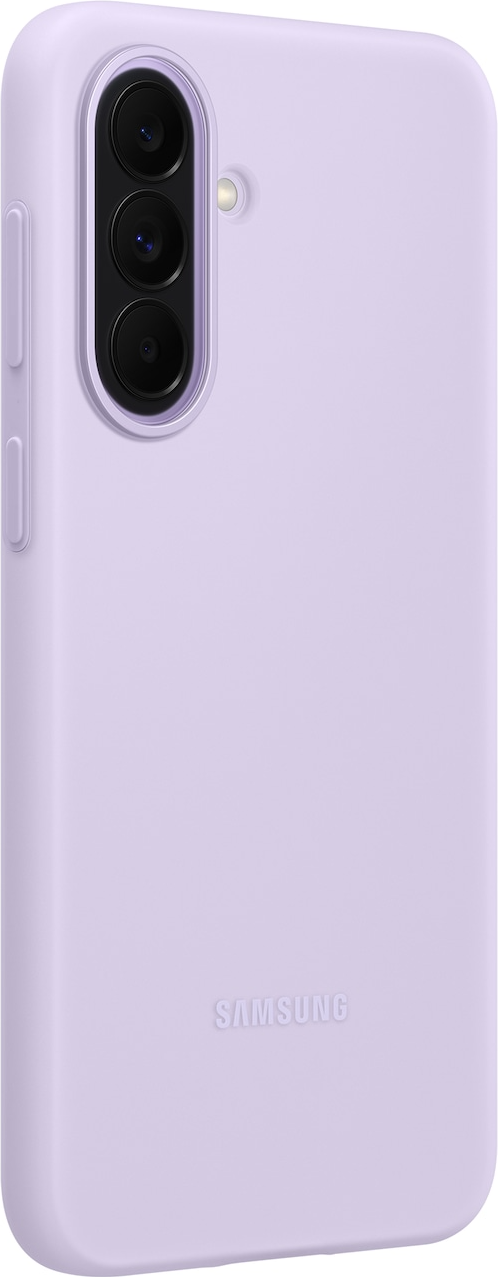 Чехол-накладка Samsung Silicone Case для A37 / EF-PA376CVEGRU (светло-фиолетовый) — фото 4