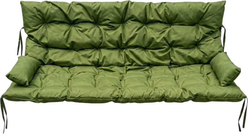 Матрас для садовой мебели Angellini 60x180 / 6смд005/2 (2шт, зеленый)