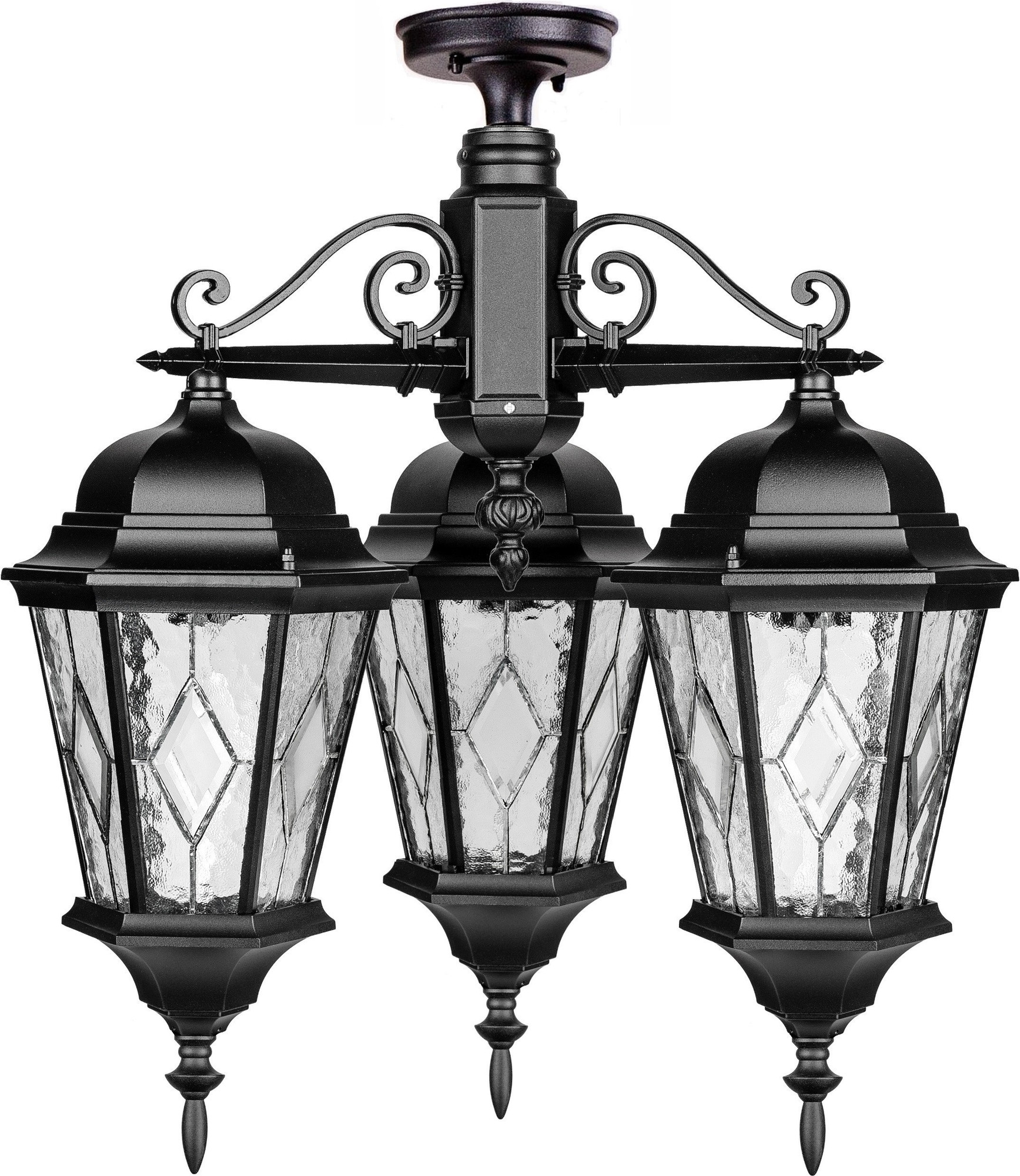 Светильник уличный Oasis Light Astoria 2M 91470MA/3 cover Bl (ромб) — фото 1