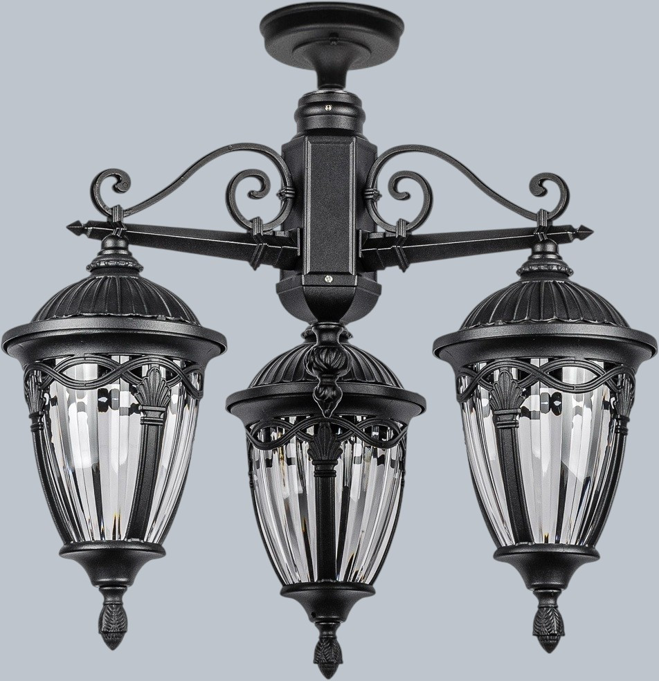 Светильник уличный Oasis Light Fes 86370A 3 02 Bl