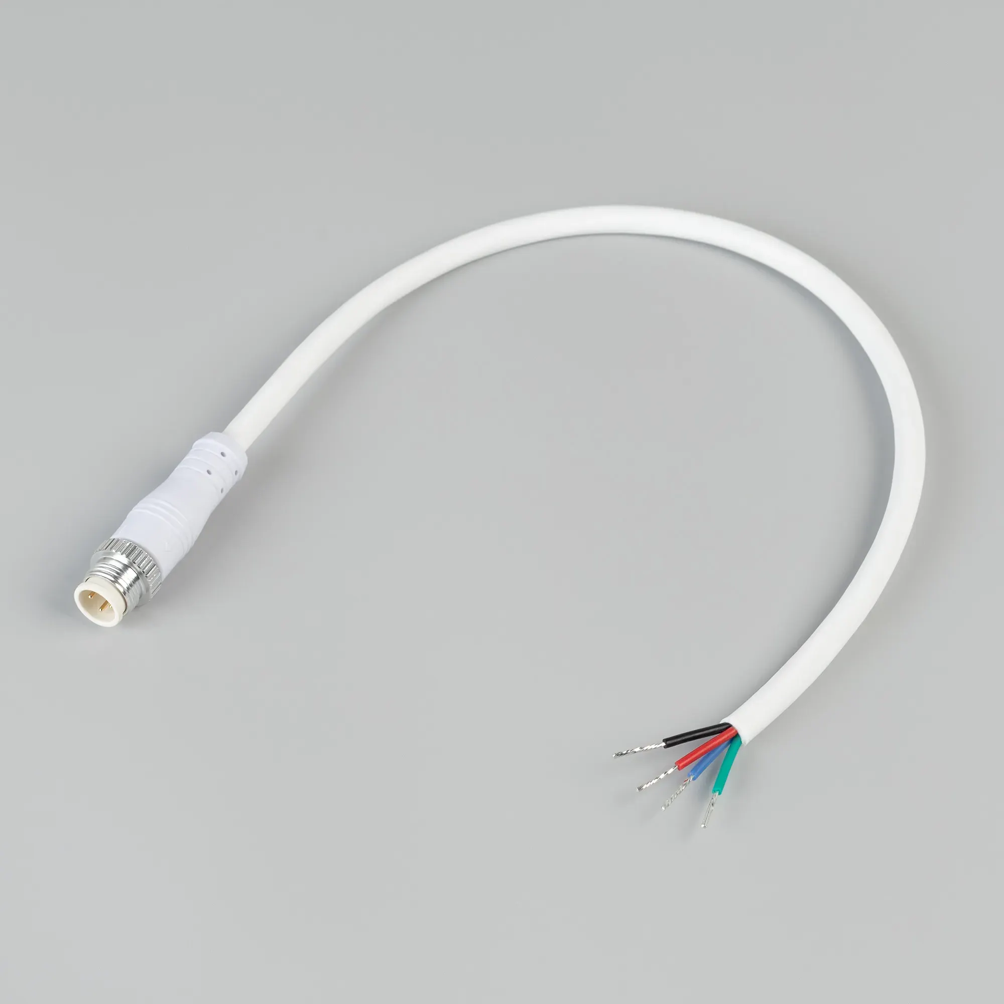 Коннектор для светодиодной ленты Arlight ARL-WAVE-1615-CON-POWER-MALE-4PIN-WHT / 060094 — фото 2