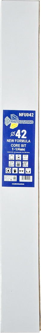 Коронка Trio Diamond New Formula 42x450 / NFU042 — фото 2