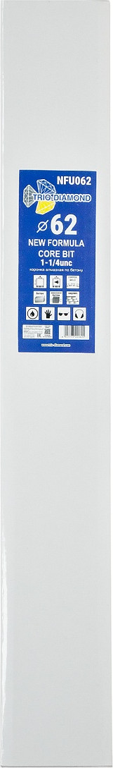 Коронка Trio Diamond New Formula 62x450 / NFU062 — фото 2