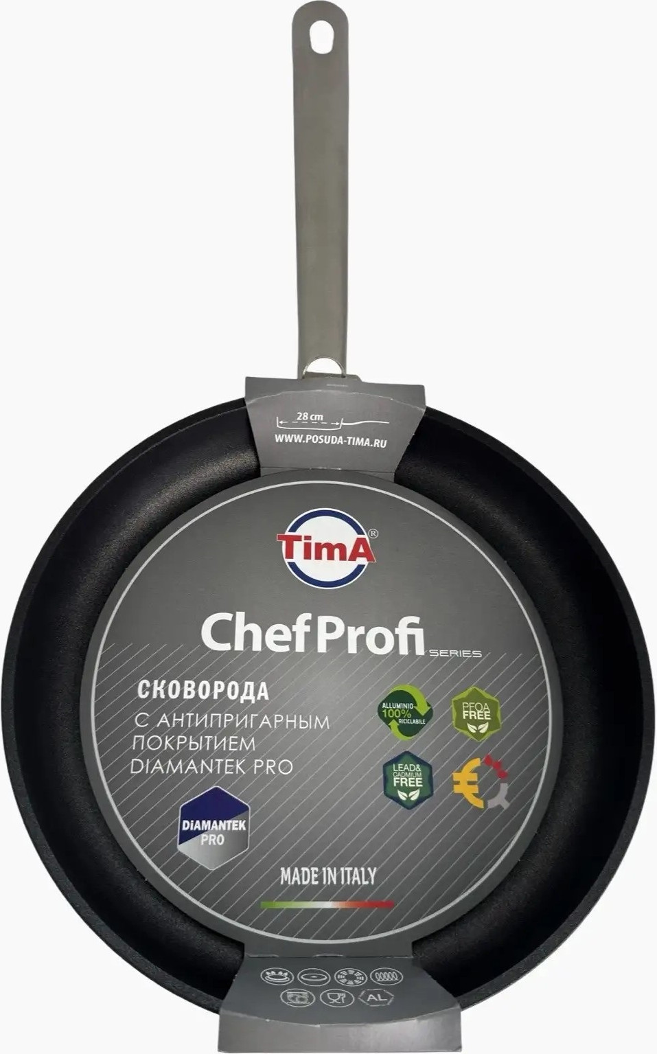 Сковорода TimA ChefProfi Induction CP-1128