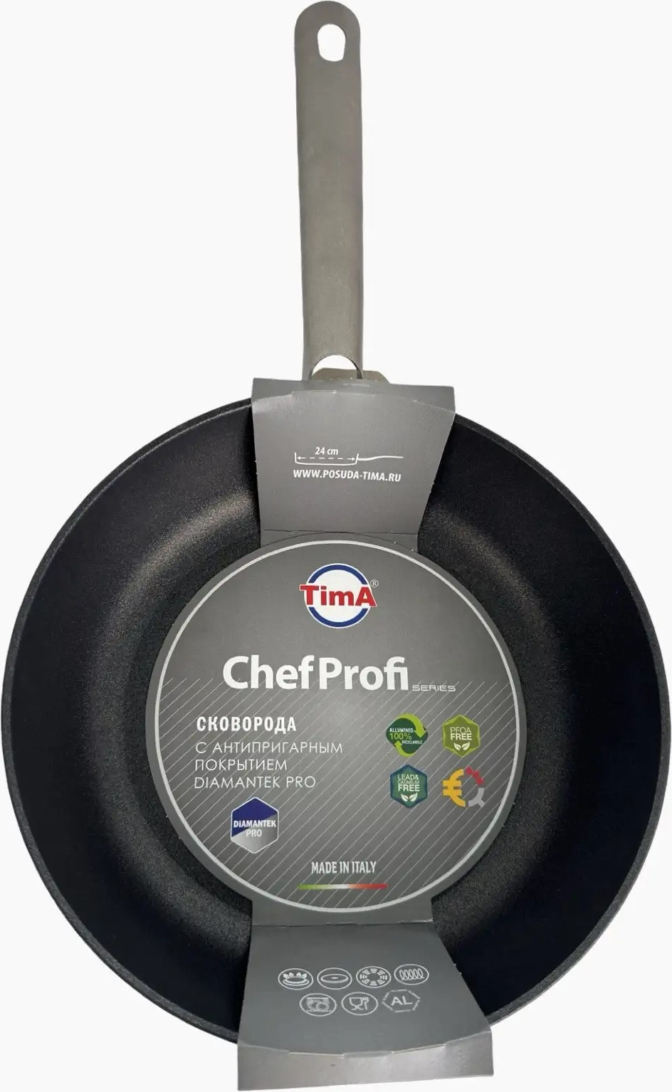 Сковорода TimA ChefProfi Induction CP-1224