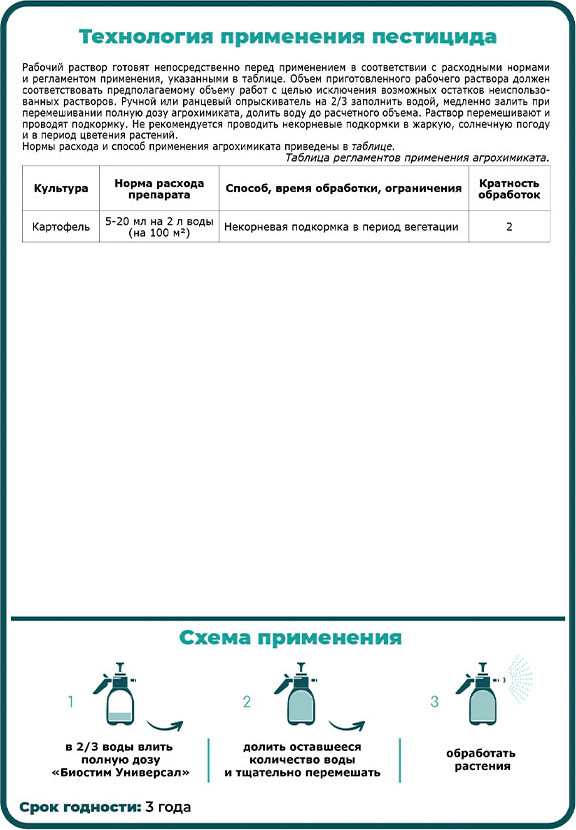 Удобрение Щелково Агрохим Биостим (20мл) — фото 4