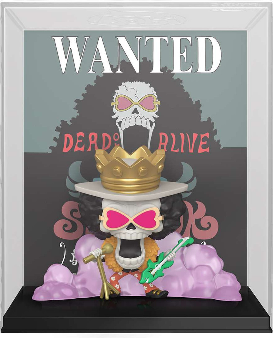 Фигурка коллекционная Funko POP! Animation Cover. One Piece. Brook Wanted Exc / Fun91754