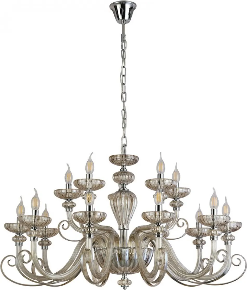 Люстра Newport Annette 8620+5/C / М0071595 (хром)