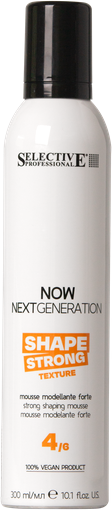 Мусс для укладки волос Selective Professional Now Shape Strong Моделирующий (300мл)