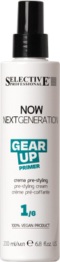 Крем для укладки волос Selective Professional Now Gear Up для престайлинга легкой фиксации (200мл)