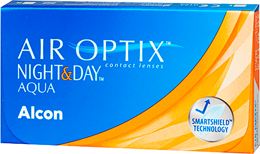 Контактная линза Air Optix Night&Day Aqua Sph+2.25 R8.6 D13.9