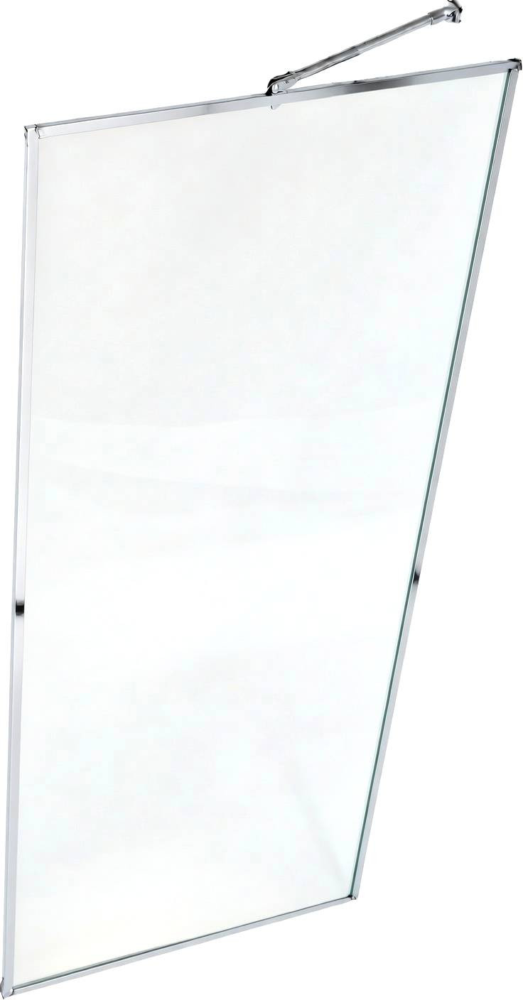 Душевая стенка MaybahGlass 109x195 / MGD-834-4 (прозрачное стекло/хром глянцевый)