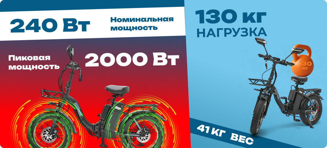 Электровелосипед Minako F11 Dual 48V 20 ah (черный) — фото 4
