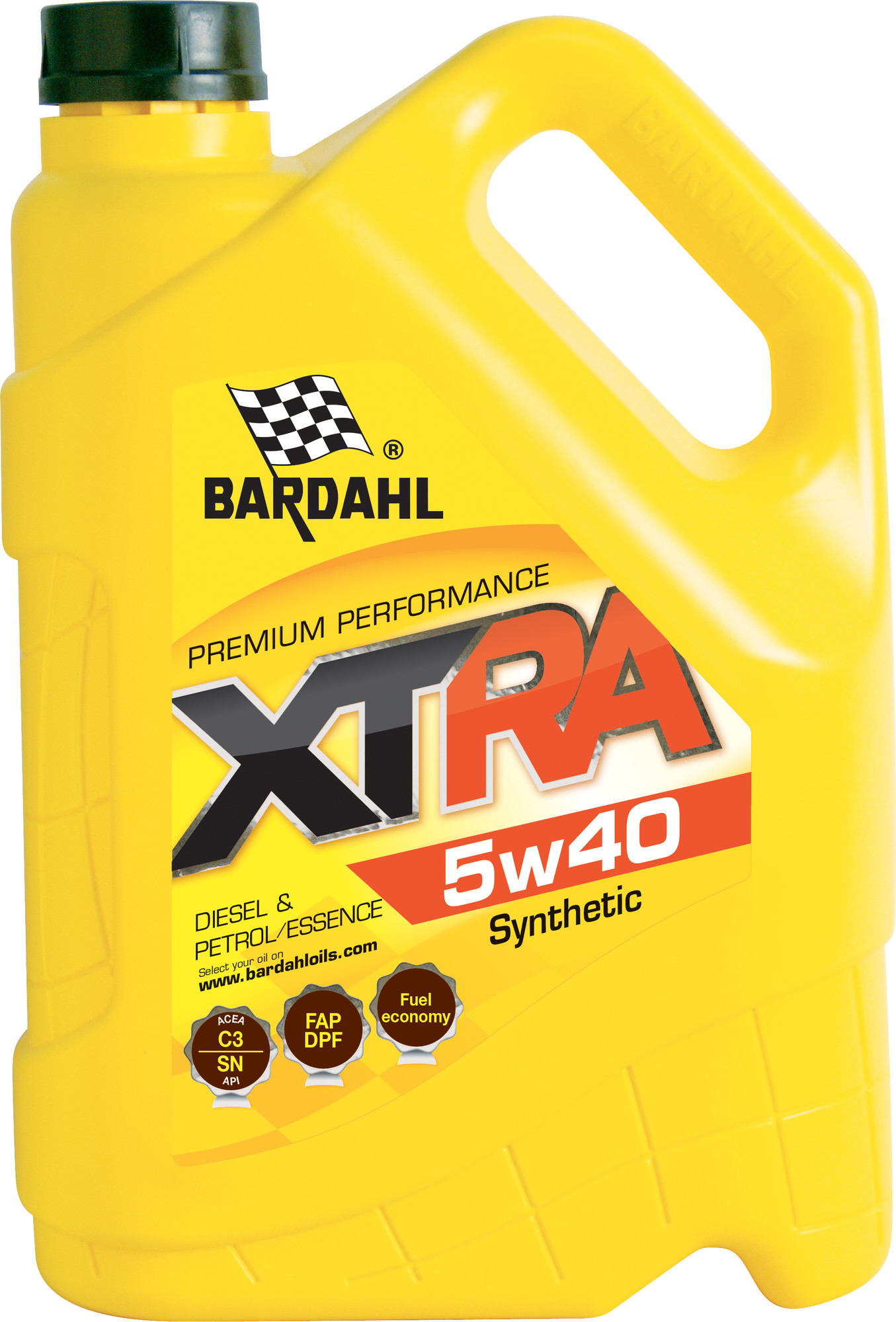 Моторное масло Bardahl XTRA 5W40 / 34123 (5л)