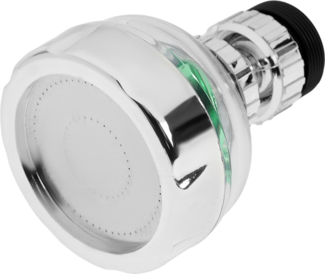 Аэратор для смесителя ZEIN Z3632-2 поворотный / 10500488 (хром/прозрачный)