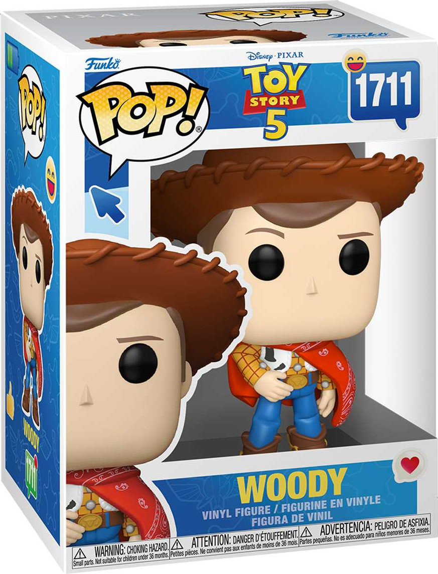 Фигурка коллекционная Funko POP! Disney. Toy Story 5. Woody / Fun90767 — фото 2