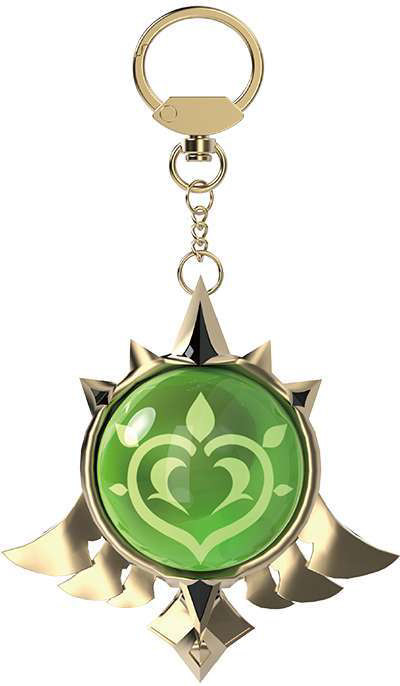 Брелок miHoYo Genshin Impact Mondstadt Grass Eye Of God Pendant / GEN1213