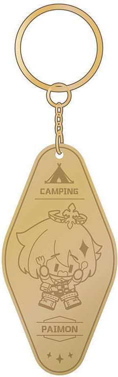 Брелок miHoYo Go Camping! Series Metallic Keychain Paimon / GEN406