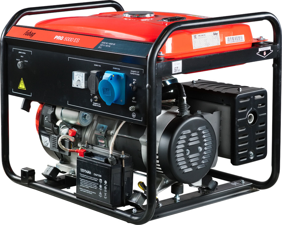 Бензиновый генератор Fubag PRG 5000 ES / 46715 (с электростартером)