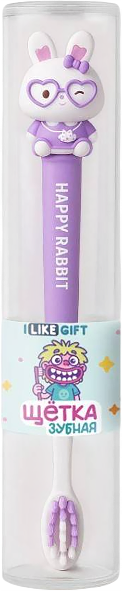 Зубная щетка ILikeGift Мечтательный зайка K311E-168-07A