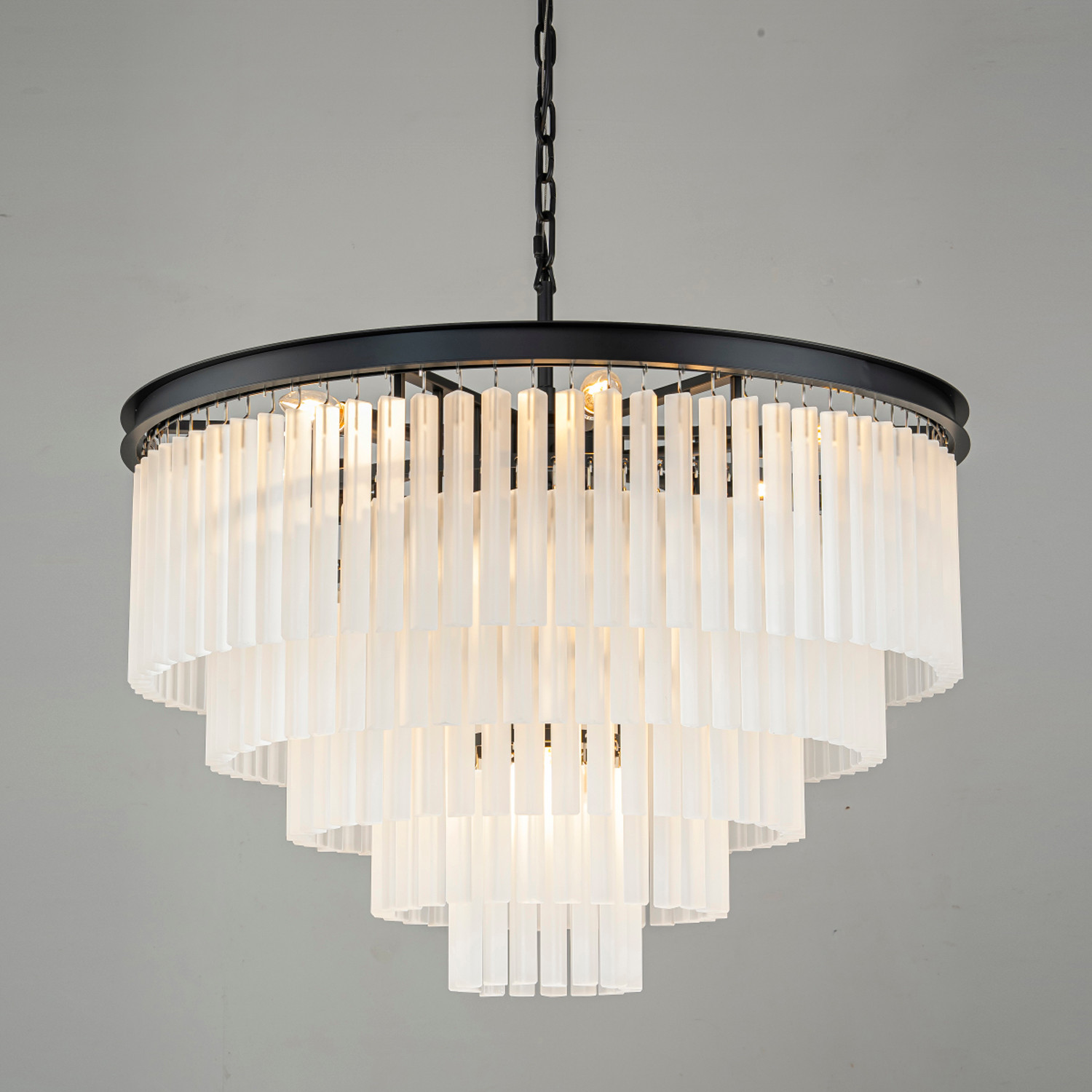 Люстра DeLight Collection 1920s Odeon KR0387P-10A (черный)