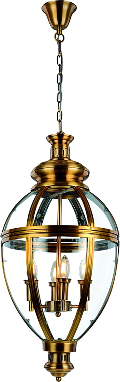 Люстра DeLight Collection Arcadia KM0118P-4 brass — фото 1