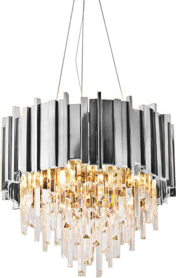 Люстра DeLight Collection Barclay A006-400 L4 (серебристый)