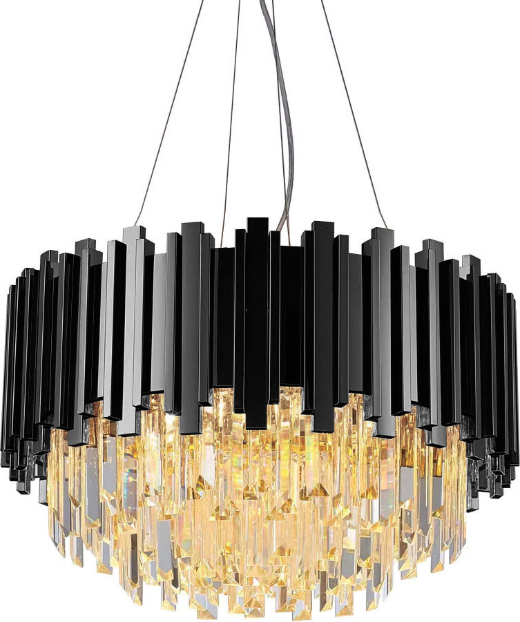 Люстра DeLight Collection Barclay A006-600 L6 (темный-никель)