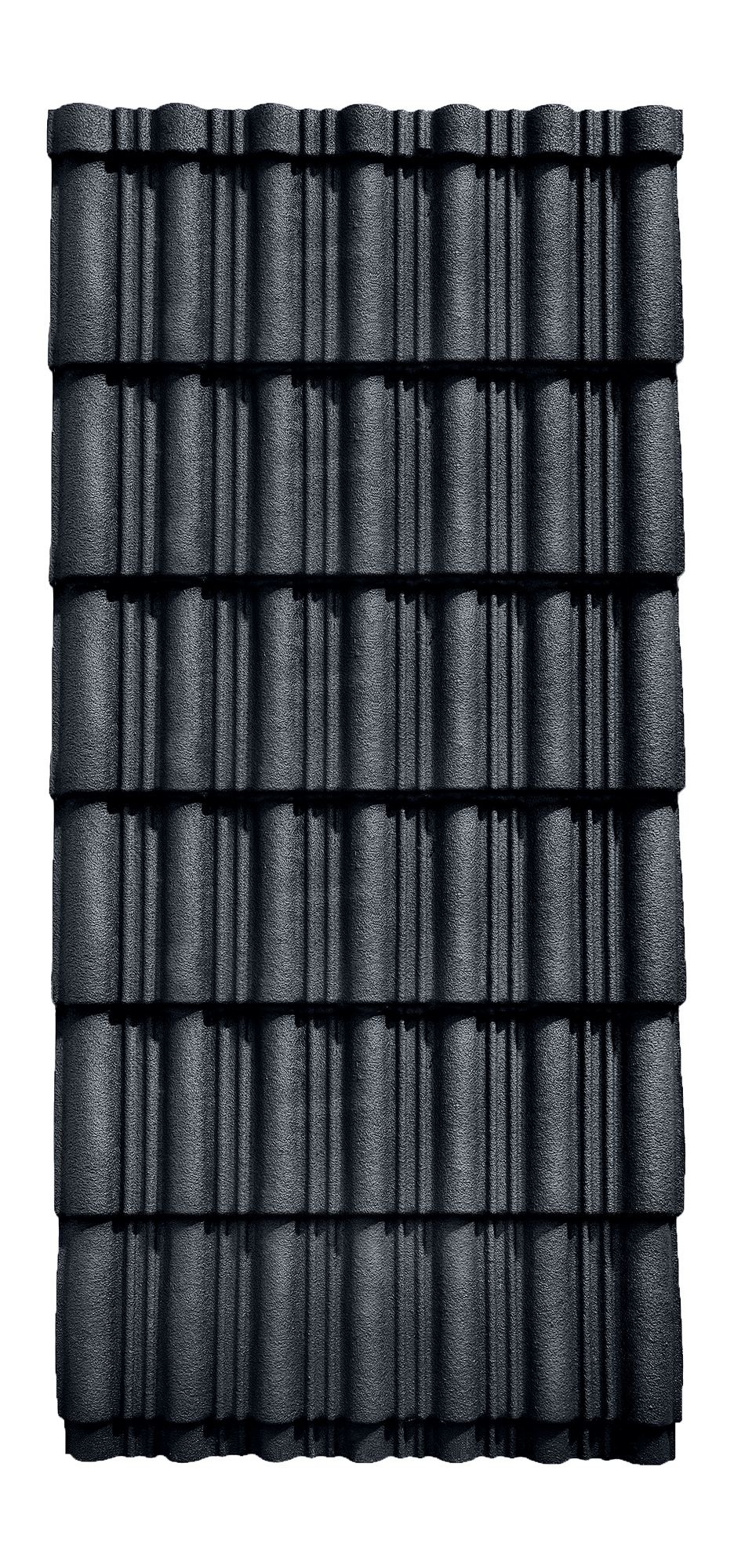 Лист кровельный SLAVDAH Полимерный 2200x1050x3 2.31м.кв. (графитово-серый)