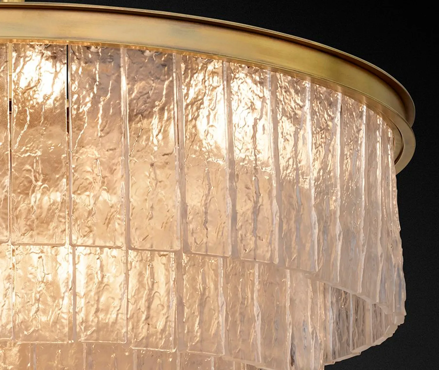 Люстра DeLight Collection Glace KG0998P-5R (Brass) — фото 3