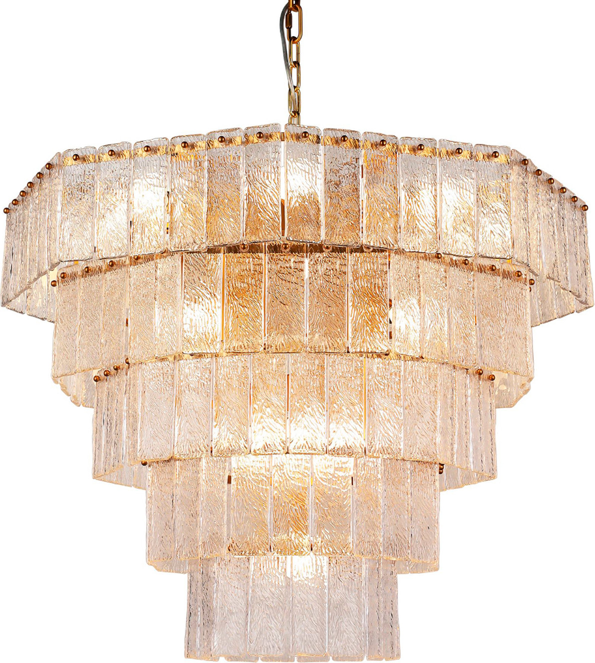 Люстра DeLight Collection BRCH9192-80 (Antique Brass) — фото 2