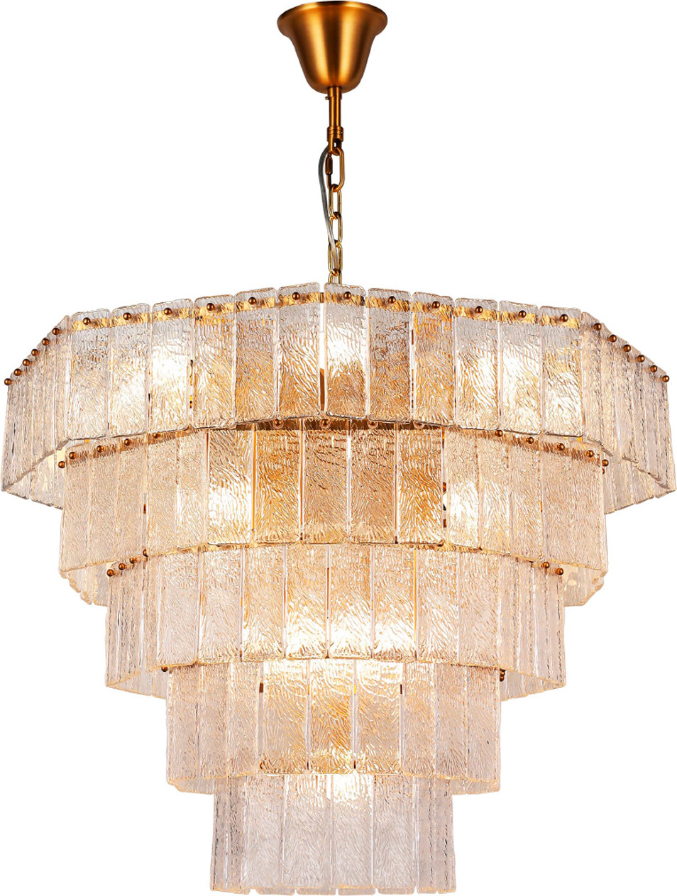 Люстра DeLight Collection BRCH9192-80 (Antique Brass)