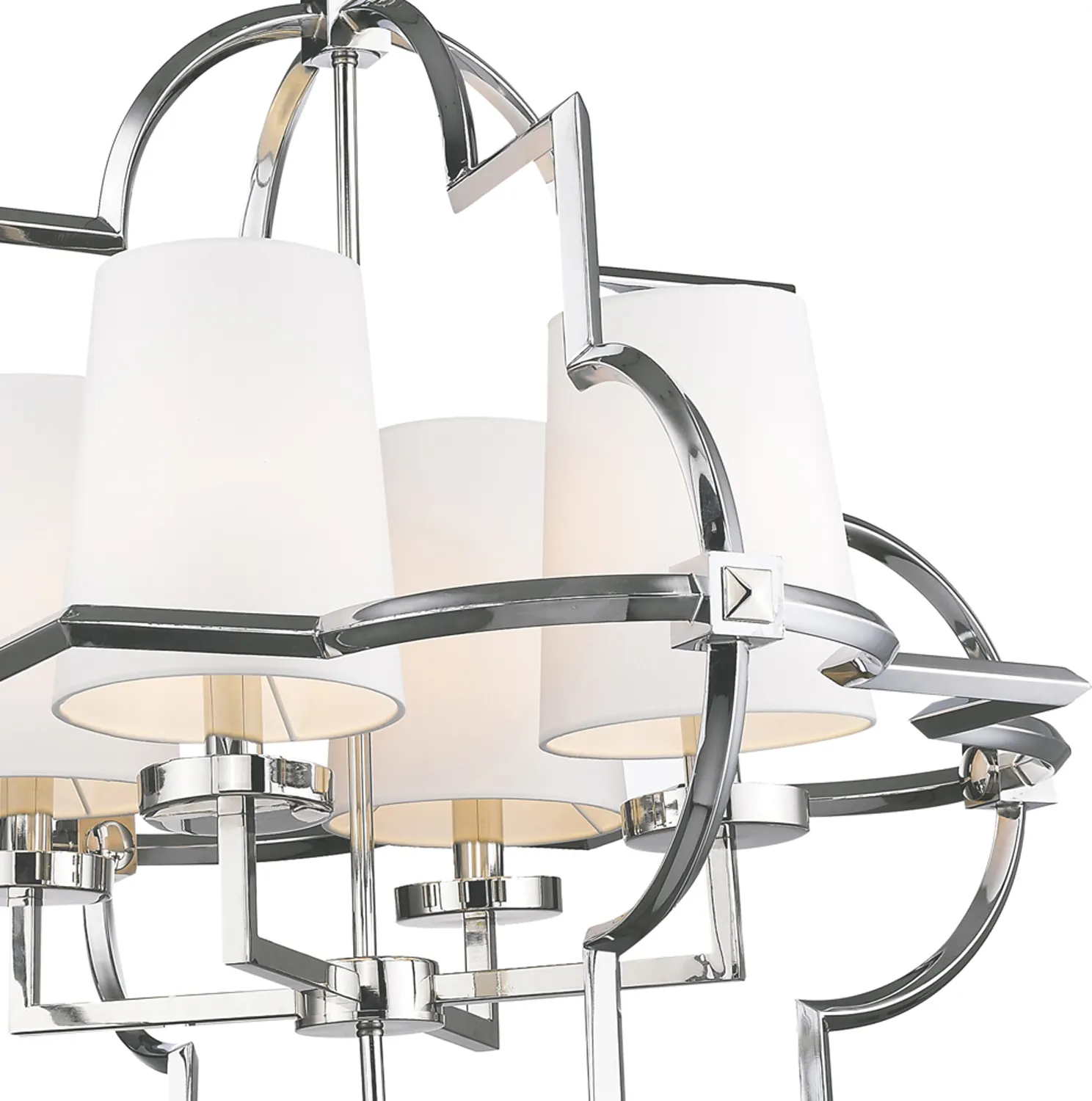 Люстра DeLight Collection Mandeville KM0728P-4L (никель) — фото 3