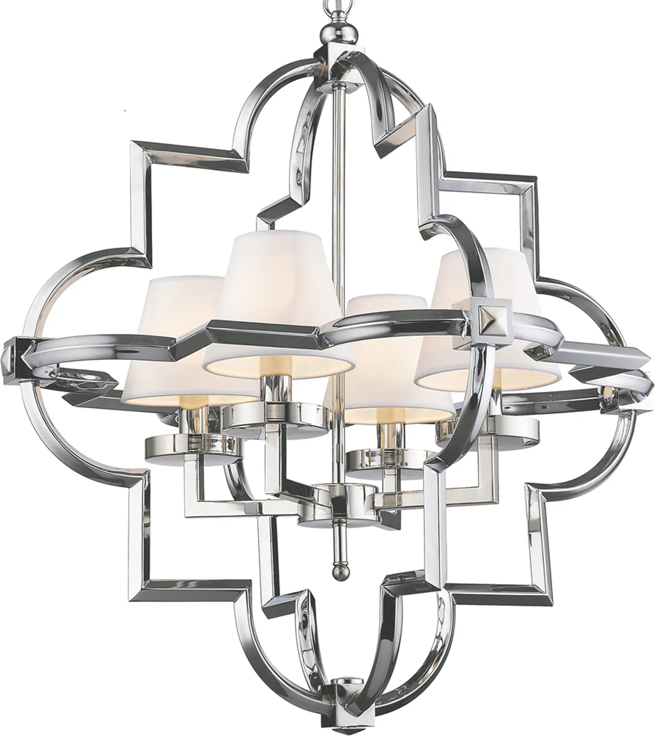 Люстра DeLight Collection Mandeville KM0728P-4M (никель) — фото 3