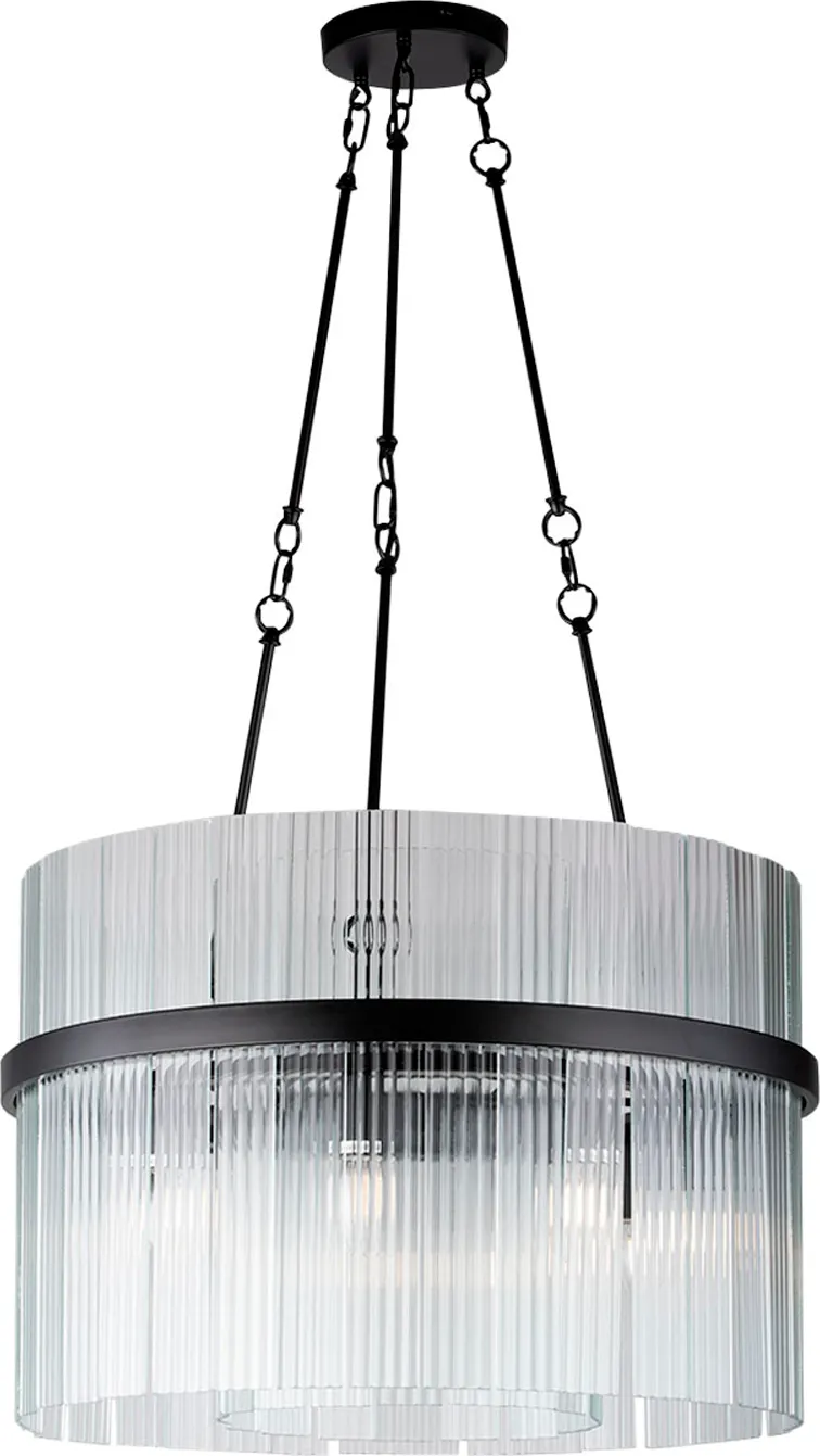 Люстра DeLight Collection MD2313-8A (черный матовый)