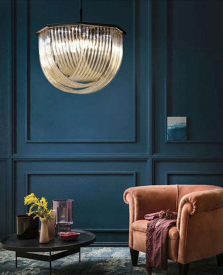 Люстра DeLight Collection Murano Glass BR333 (черный) — фото 2