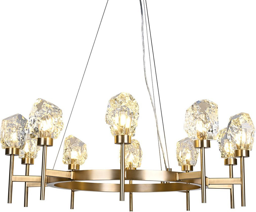 Люстра DeLight Collection Cornwell BRCH9162-10 (Antique Brass) — фото 2