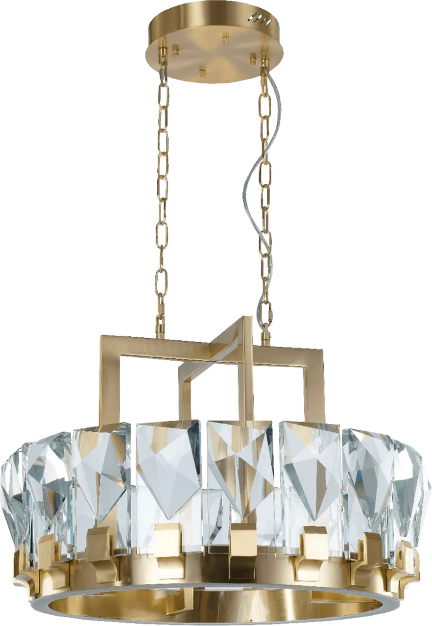 Люстра DeLight Collection Peruzzi GM0034-P12-2 (Brass)